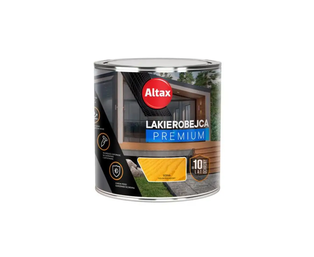 სქელფენიანი ლაზური PREMIUM 10Y  250 ML (ფიჭვი) — ლაზური